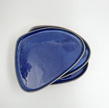 Triangle dessert plate STDBL